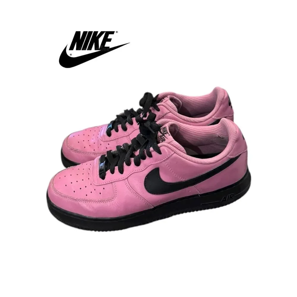 Nike Air Force 1 Low By You ID CT7875-994 Custom Men’s Sneakers 11 Pink Black